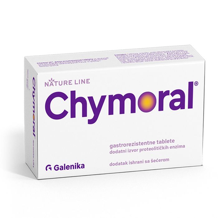 Chymoral tablete, 30 gastrorezistentnih tableta