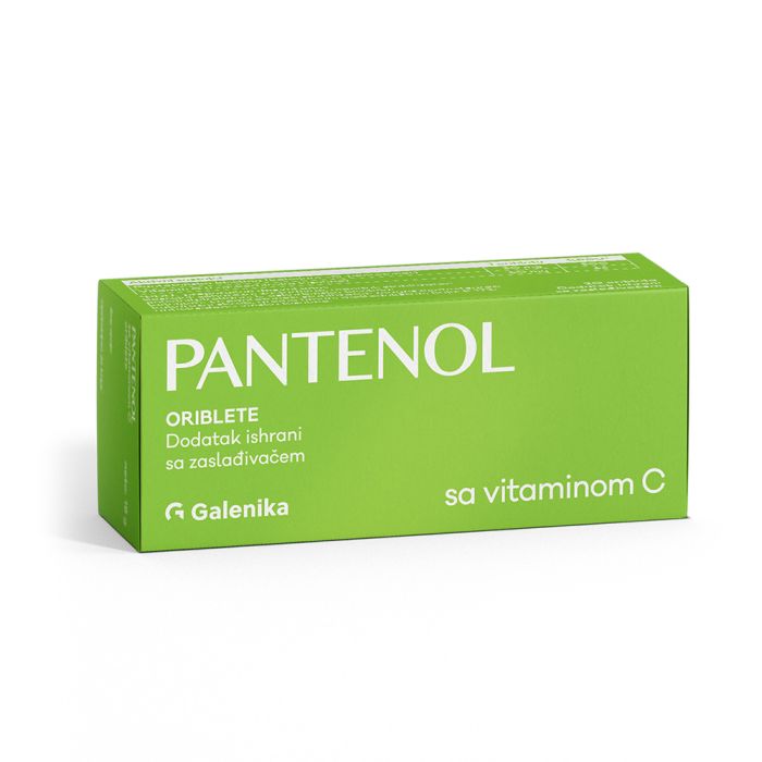 Pantenol sa vitaminom C 20 oribleta