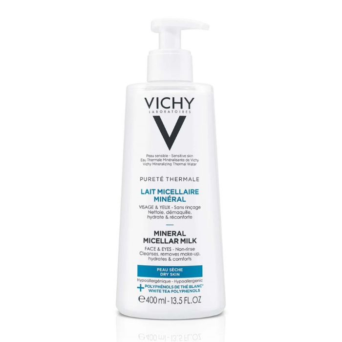 Vichy Mineralizovano micelarno mleko za čišćenje suve kože 400 ml