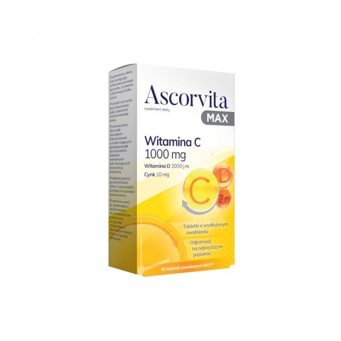 Ascorvita Max, 30 tableta