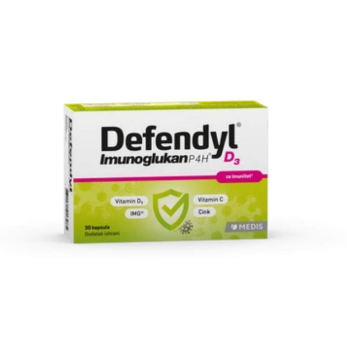 Defendyl Imunoglukan P4H D3 30 kapsula