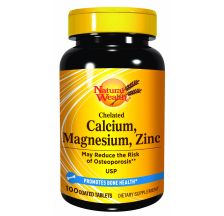 Natural Wealth Kalcium, magnezijum, cink 100 tableta