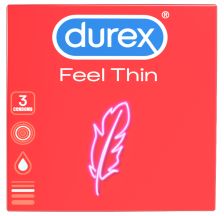 Durex Feel Thin, 3 kondoma