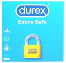 Durex Extra safe, 3 kondoma