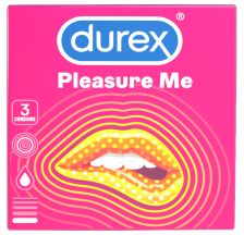 Durex Pleasure Me, 3 kondoma