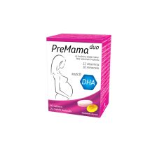 PreMama duo 30 tableta + 30 kapsula