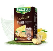 Fructus čaj Đumbir sa limunom 20 kesica