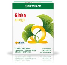 Dietpharm Ginko Omega, 30 kapsula