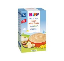 Hipp Instant mlečna kaša - Kukuruz i voće 250g