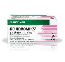 Dietpharm Rehidromix Malina, 5 kesica