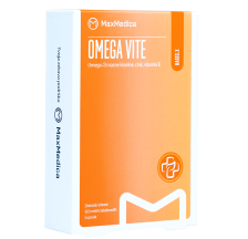 Maxmedica Omega Vite - Omega 3 sa cinkom i vit E, 60 kapsula