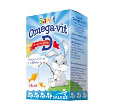 Salvit Omega Vitamin D kapi 15 ml