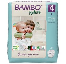 Bambo Nature Eco-Friendly 4, 24 komada