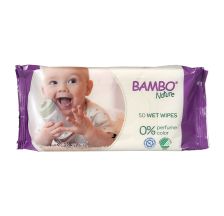Bambo Eco-Friendly vlažne maramice, 50 komada