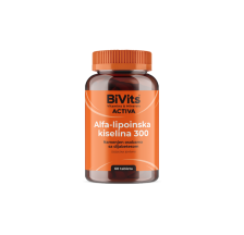 BiVits Activa Alfa lipoinska kiselina 300, 60 kapsula