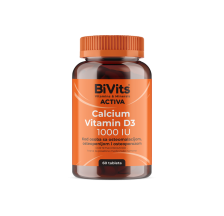BiVits Activa Calcium Vitamin D3 1000IU, 60 tableta