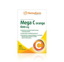 Mega C Orange 600 mg 90 tableta