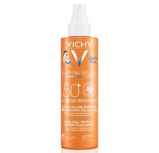 Vichy Capital Soleil Dečji vodeno-fluidni sprej za zaštitu ćelija kože SPF50+ 200 ml