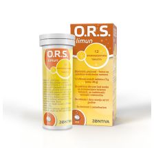 ORS limun, šumeće tablete za rehidrataciju 12x3g