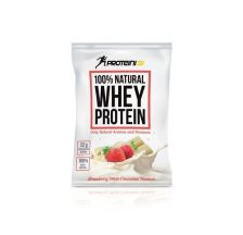 Proteini.si 100% Natural Whey protein, jagoda-čokolada 30g