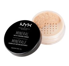 Mineralni puder u prahu za lice sa mat finišom NYX Professional Makeup 8g Light/Medium