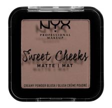 Mat kremasto rumenilo NYX Professional Makeup Sweet Cheeks 5g So Taupe