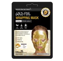 MBeauty zlatna sheet maska u foliji za redukciju bora 25ml
