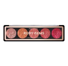 Profusion Ruby gems - Gliter paleta senki za oči 5 nijansi