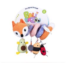 Bali Bazoo Plišana igračka za bebe - Fox Crib Spiral