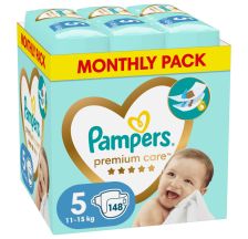Pampers Monthly Pack Premium Care S5 11-15kg 148 komada