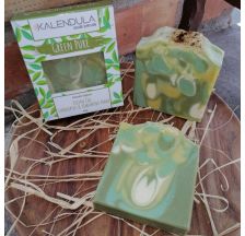 Prirodni sapun zeleni čaj, eukaliptus i limunova trava 100g
