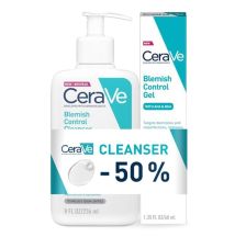 CeraVe set - Blemish Control Cleanser 236ml + CeraVe gel za kožu sklonu nepravilnostima 40ml