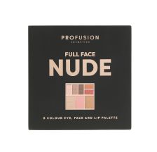 Profusion Full Face - eye, face and lip palette Nude