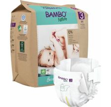 Bambo Nature Eco-Friendly pelene 3 (4-8 kg) papirno pakovanje 28 komada