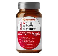 One Two Three Activity Mg+B 60 kapsula
