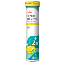 Dr. Max Calcium+Quercetin 20 šumećih tableta aroma limuna i limete