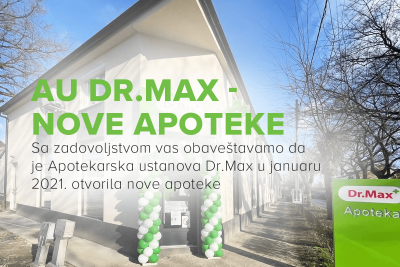 AU DR.MAX – NOVE APOTEKE
